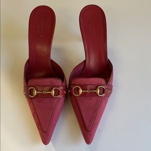 Gucci slide heels